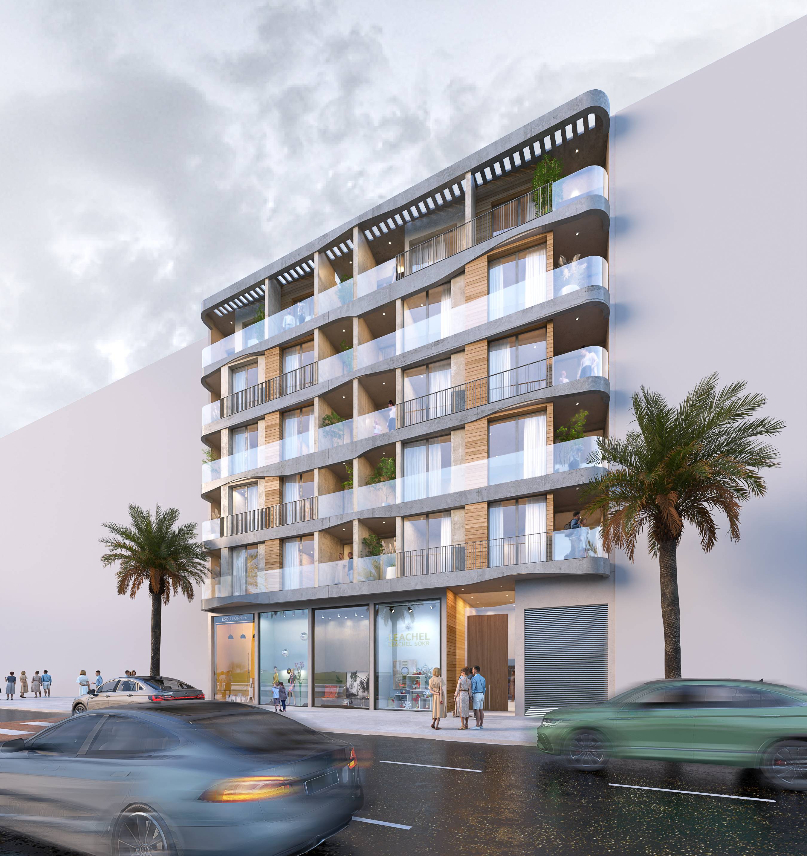 AR KENZA IMMEUBLE CASABLANCA — architectural visualization