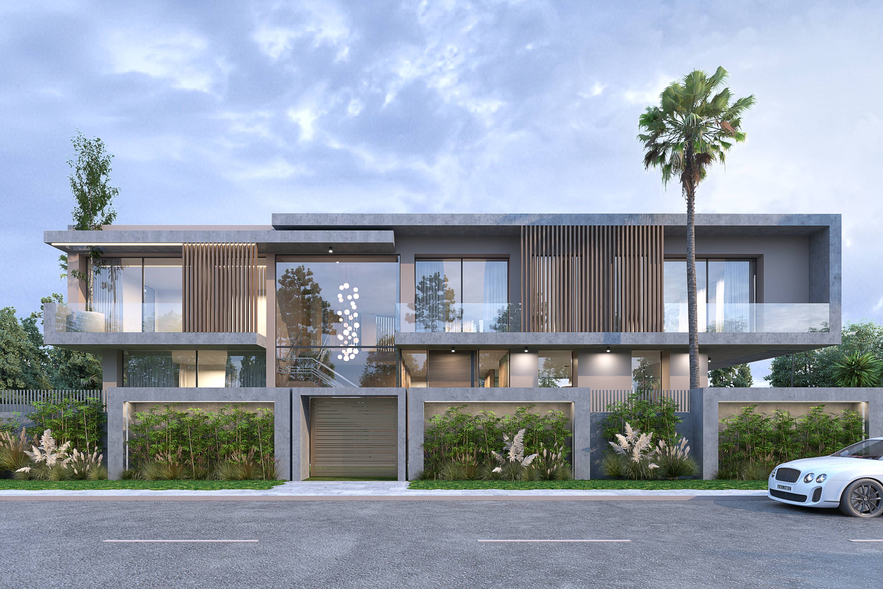 VILLA — architectural visualization